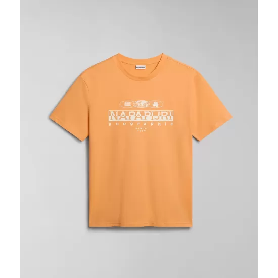 T-SHIRT NAPAPIJRI "SALFRIN" ORANGE MOCK