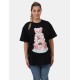 T-SHIRT MOSCHINO "CAKE TEDDY BEAR" BLACK