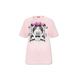 T-SHIRT VERSACE JERSEY / SILVER BAROQUE PINK