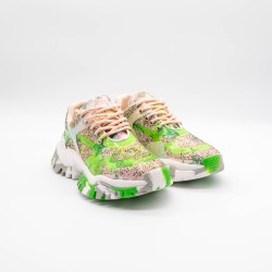 JOIA PARIS SNEAKERS DAMĂ - JEWEL PINK-GREEN