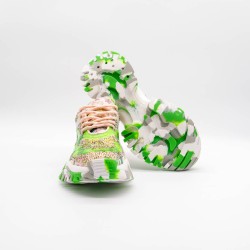 JOIA PARIS SNEAKERS DAMĂ - JEWEL PINK-GREEN