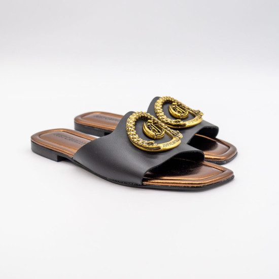 JUST CAVALLI SANDALE DAMĂ FONDO ELISIE-BLACK