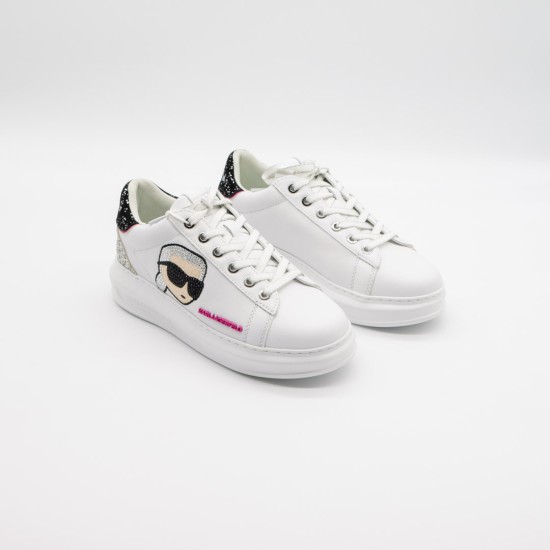 KARL LAGERFELD KAPRI SNEAKERS DAMĂ - ALBI