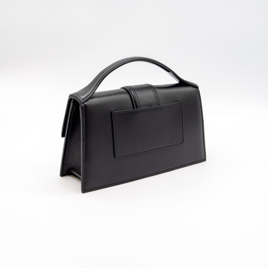 JACQUEMUS LE GRAND BAMBINO TOTE BAG BLACK