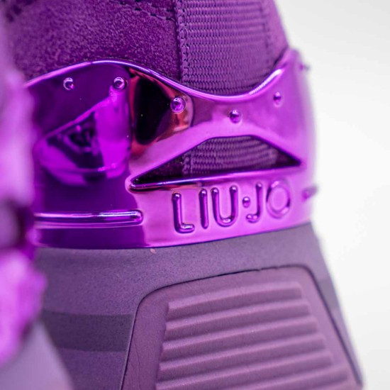 LIU JO MAXI WONDER SNEAKERS PURPLE