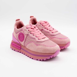 LIU JO MAXI WONDER SNEAKERS DAMĂ PINK RAY
