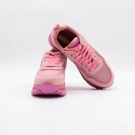 LIU JO MAXI WONDER SNEAKERS DAMĂ PINK RAY