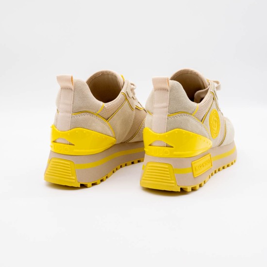 LIU JO MAXI WONDER SNEAKERS SAND