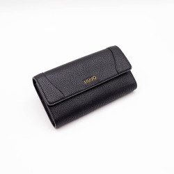 LIU JO PORTOFEL XL TRIFOLD NEGRU