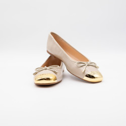 LIU JO BALERINI DAFNE - PIELE NATURALĂ - NUDE