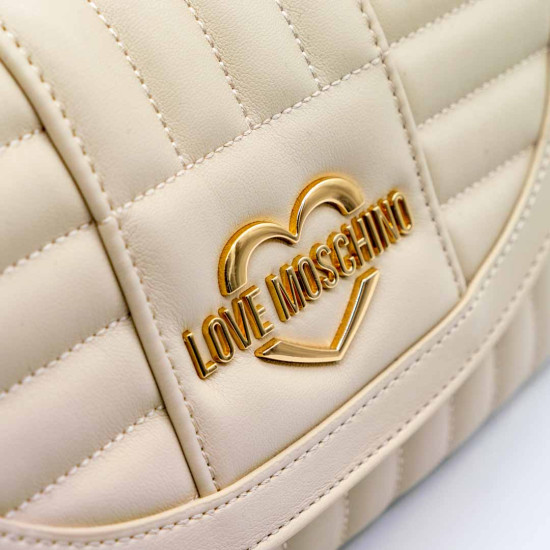 LOVE MOSCHINO BEIGE BAG