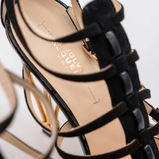 REVOLVER REQUEEN ROOM696 VERNICE PIUMA NERO 