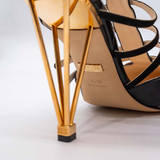 REVOLVER REQUEEN ROOM696 VERNICE PIUMA NERO 