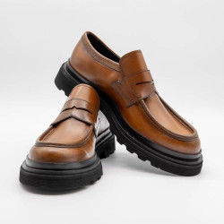 FABI CORDOVAN CUOIO - PANTOFI BĂRBAȚI