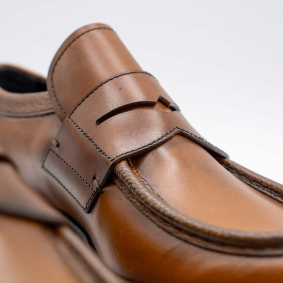 FABI CORDOVAN CUOIO - PANTOFI BĂRBAȚI