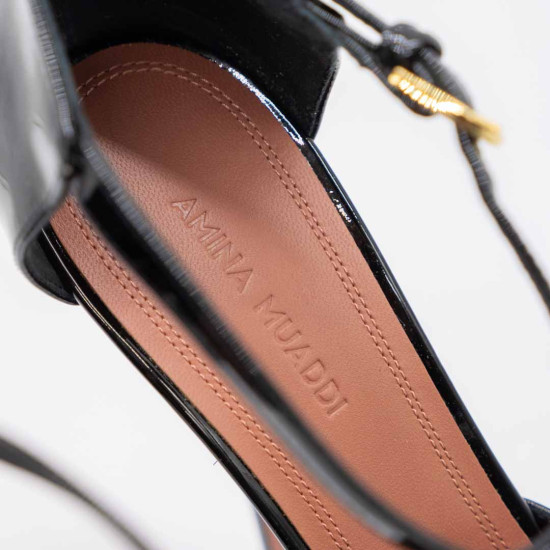 AMINA MUADDI PANTOFI CU PLATFORMĂ ANGELICA - NEGRI