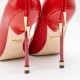 REVOLVER REQUEEN PANTOFI STILETTO DAMĂ - ROOM 313 RED ELAPHE PUMPS
