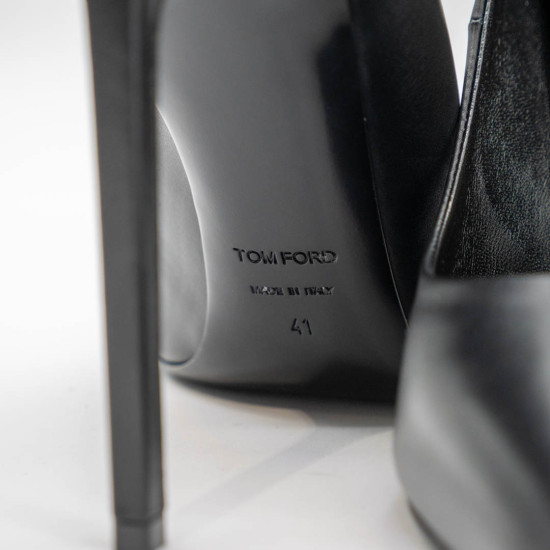 TOM FORD PANTOFI DAMĂ - PIELE NATURALĂ - NEGRI