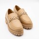 PATRIZIA PEPE - LOAFERS DAMĂ BEJ