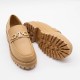 PATRIZIA PEPE - LOAFERS DAMĂ BEJ