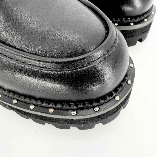 PATRIZIA PEPE MOCASINI DAMĂ NEGRI