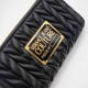 VERSACE JEANS COUTURE PORTOFEL – NEGRU CU DETALII AURII