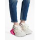 SNEAKERS DAMĂ BALMAIN UNICORN - ALBI ȘI ROZ