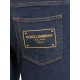 DOLCE & GABBANA LOGO DENIM JEANS IN BLUE DOLCE & GABBANA LOGO DENIM JEANS IN BLUE