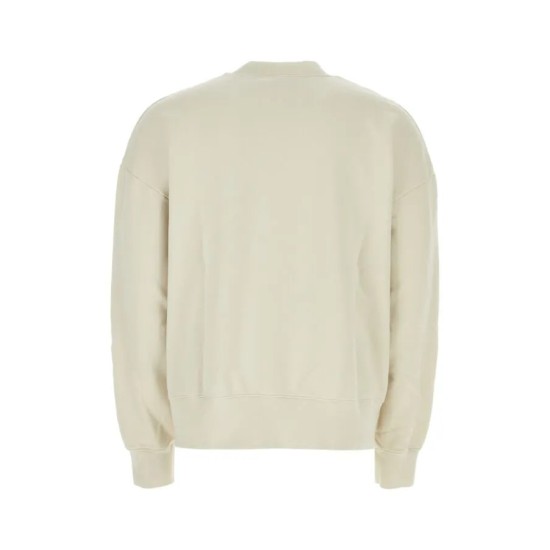 PALM ANGELS LOGO CREWNECK BĂRBAȚI – WHITE / BLACK – SWEATSHIRT DE LUX