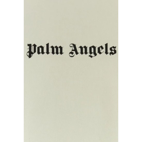 PALM ANGELS LOGO CREWNECK BĂRBAȚI – WHITE / BLACK – SWEATSHIRT DE LUX