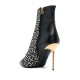 BALMAIN RONI MONOGRAM JACQUARD ANKLE BOOTS