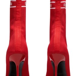 BALMAIN SKYE STRETCH KNIT ANKLE BOOTS BALMAIN SKYE STRETCH KNIT ANKLE BOOTS