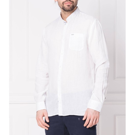 GUESS – CAMASĂ ALBĂ DIN IN REGULAR FIT