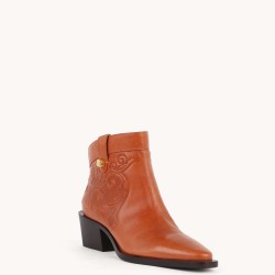 ALEXANDRA CORDOBA NOISETTE WESTERN BOOTS ALEXANDRA CORDOBA NOISETTE WESTERN BOOTS