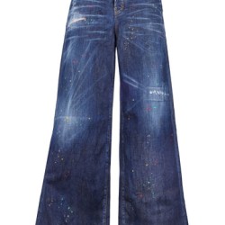 DSQUARED DARK BOB WASH TRAVEL JEANS