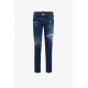 DSQUARED DARK RIPPED WASH JENNIFER JEANS