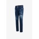 DSQUARED DARK RIPPED WASH JENNIFER JEANS
