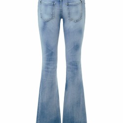 DSQUARED FLARED LOWRISE DENIM JEANS