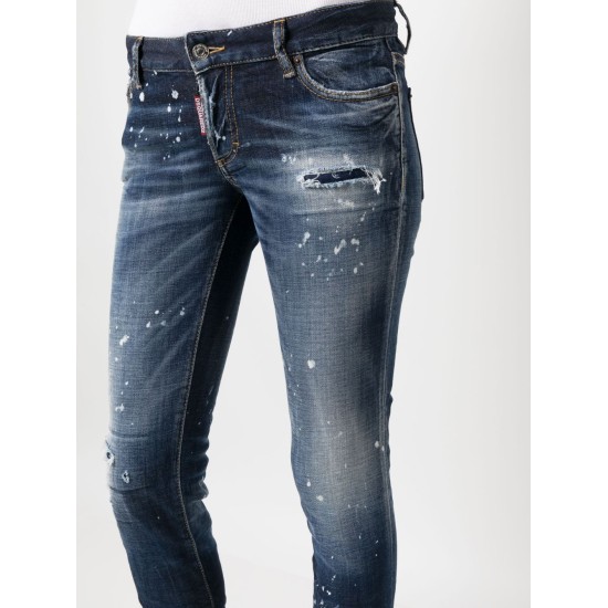DSQUARED JENNIFER STRETCH DENIM JEANS