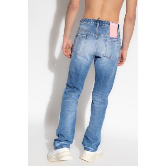 DSQUARED LIGHT SUNSET WASH ROADIE JEANS