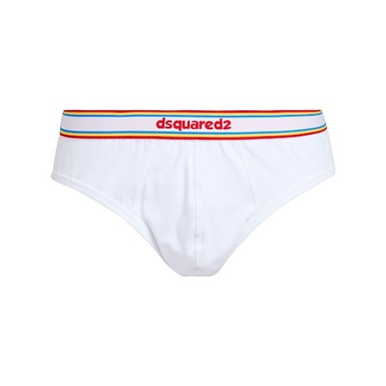 DSQUARED MEN'S BRIEF SPORT TAPE COTTON STRETCH DSQUARED MEN'S BRIEF SPORT TAPE COTTON STRETCH