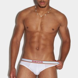DSQUARED MEN'S BRIEF SPORT TAPE COTTON STRETCH DSQUARED MEN'S BRIEF SPORT TAPE COTTON STRETCH