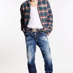 DSQUARED ROADIE JEAN - STRETCH DENIM 12