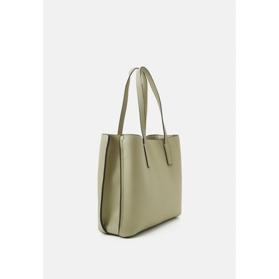 GUESS MERIDIAN GIRLFRIEND TOTE - HANDBAG - SAGE
