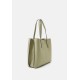 GUESS MERIDIAN GIRLFRIEND TOTE - HANDBAG - SAGE