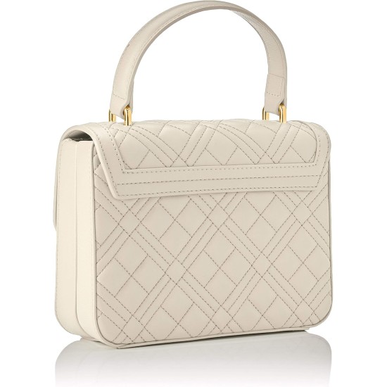 LOVE MOSCHINO QUILTED MINI - BEIGE