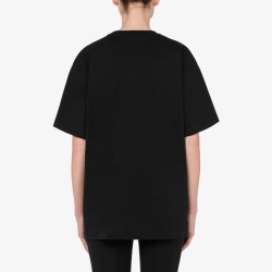 T-SHIRT MOSCHINO "INFLATABLE TEDDY BEAR" BLACK T-SHIRT MOSCHINO "INFLATABLE TEDDY BEAR" BLACK