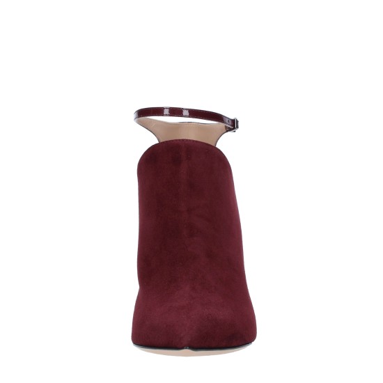 CASADEI PANTOFI BURGUNDY DÉCOLLETÉ BLADE