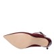 CASADEI PANTOFI BURGUNDY DÉCOLLETÉ BLADE