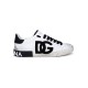 DOLCE&GABBANA LEATHER SNEAKERS